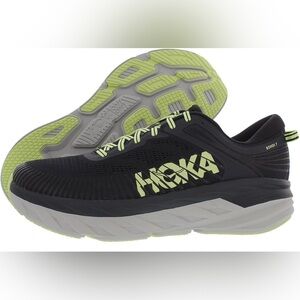 HOKA ONE ONE Mens Bondi 7 'Blue Graphite/Butterfly’ | NEW!!🖤👟🖤👟